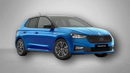 Neu Skoda Fabia Monte Carlo 116 PS (85 kW) 2026 Raceblau metallic (dach in schwarz) Kleinwagen
