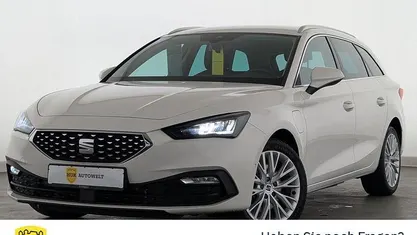 Gebraucht Seat Leon XCELLENCE 204 PS (150 kW) 2021 "candy" weiss Kombi