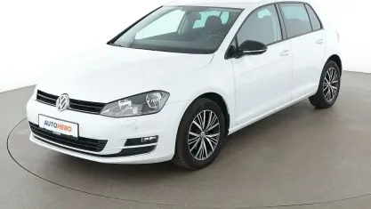 Gebraucht VW Golf VII Allstar 110 PS (80 kW) 2016 Weiß Limousine