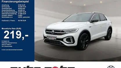 Schwarz Gebraucht 2025 VW T-Roc R-line SUV | 36.790 € (Fairer Preis)