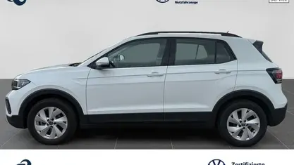 Gebraucht VW T-Cross Life 95 PS (69 kW) 2025 Weiß SUV