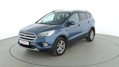 Gebraucht Ford Kuga Cool & Connect 150 PS (110 kW) 2019 Blau SUV