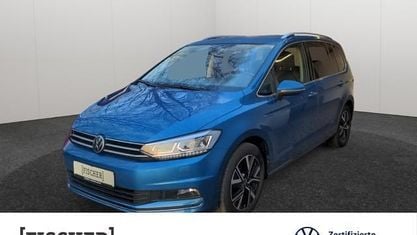 Gebraucht VW Touran Highline 150 PS (110 kW) 2022 Blau Van / Kleinbus