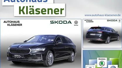 Gebraucht Skoda Superb LAURIN & KLEMENT 265 PS (194 kW) 2025 Ebonyschwarz metallic (metallic) Kombi
