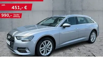 Gebraucht Audi A6 Sport 204 PS (150 kW) 2023 Silber Kombi
