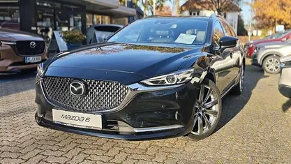 Jet black Gebraucht 2024 Mazda 6 Takumi-Line Kombi | 29.490 € (Fairer Preis)