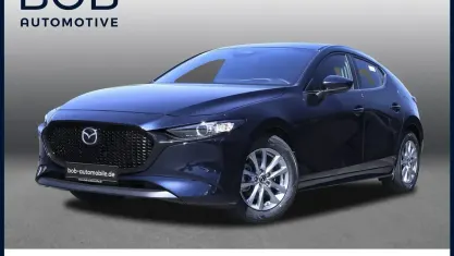 Neu Mazda 3 Prime-Line 140 PS (102 kW) 2026 Blau Limousine