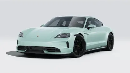 Neu Porsche Taycan Black Edition 319 kW (435 PS) 2026 Shadegreenmetallic Limousine