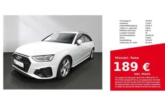Gletscherweiß metallic Gebraucht 2023 Audi A4 S-Line Kombi | 36.380 € (Guter Preis)