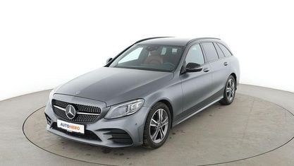 Brugt Mercedes C200 AMG line 197 HK (144 kW) 2019 Grå Stationcar