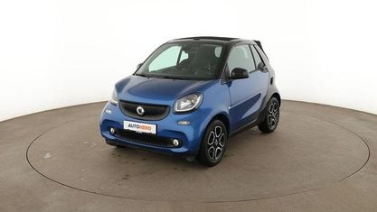 Occasion Smart ForTwo Cabrio Basis 71 ch (52 kW) 2019 Noir Cabriolet