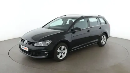 Gebraucht VW Golf VII Highline 125 PS (91 kW) 2017 Schwarz Kombi