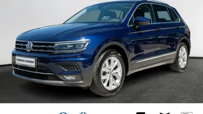 Gebraucht VW Tiguan Highline 150 PS (110 kW) 2020 Blau SUV