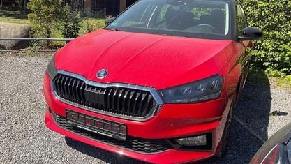 Gebraucht Skoda Fabia Style 110 PS (80 kW) 2021 Velvet rot metallic Kleinwagen