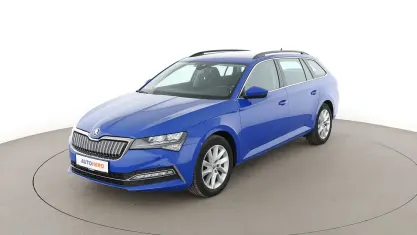 Gebraucht Skoda Superb Ambition 2020 Blau Kombi