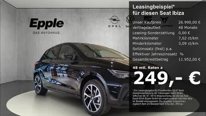 Gebraucht Seat Ibiza FR 116 PS (85 kW) 2026 Limousine