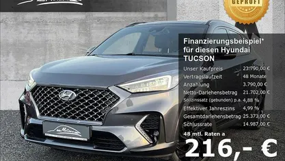 Grau Gebraucht 2020 Hyundai Tucson N Line SUV | 23.790 € (Fairer Preis)