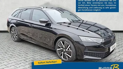 Neu Skoda Octavia SportLine 150 PS (110 kW) 2025 Schwarzmagic perleffekt Kombi