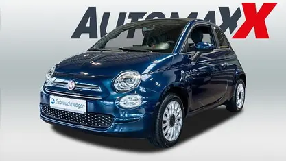 Gebraucht Fiat 500 Lounge 69 PS (50 kW) 2020 Blau Kleinwagen