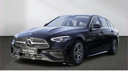 Gebraucht Mercedes C180 AMG 170 PS (125 kW) 2023 Unilack schwarz Kombi