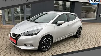 Gebraucht Nissan Micra N-Way 92 PS (67 kW) 2022 Silber schwarz Kleinwagen