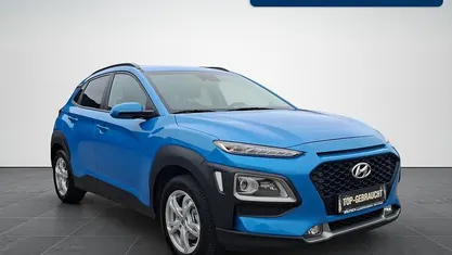 Gebraucht Hyundai Kona 120 PS (88 kW) 2018 Blue lagoon metallic SUV