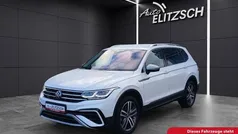 Oryxweiß perlmutteffekt Gebraucht 2022 VW Tiguan Allspace Elegance SUV | 37.700 € (Fairer Preis)