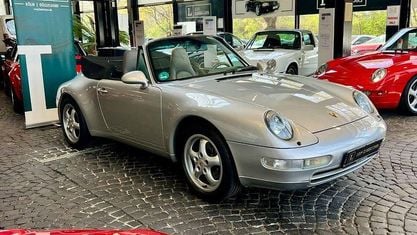 Gebraucht Porsche 911 Carrera Cabriolet 286 PS (210 kW) 1998 Arktissilber Cabrio