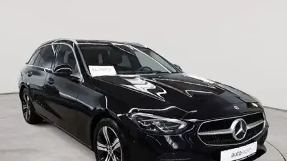 Gebraucht Mercedes C220 Advanced 197 PS (144 kW) 2023 Obsidianschwarz metallic Kombi