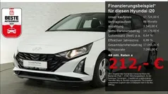 Atlas white Gebraucht 2025 Hyundai i20 Select Kleinwagen | 17.724 € (Fairer Preis)