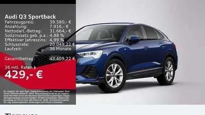Gebraucht 2025 Audi Q3 S-Line SUV | 39.580 € (Fairer Preis)