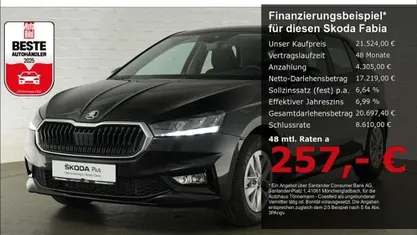 Grau Neu 2025 Skoda Fabia Drive Kleinwagen | 21.524 € (Guter Preis)