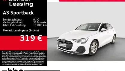 Gebraucht Audi A3 S-Line 150 PS (110 kW) 2025 Weiß Limousine