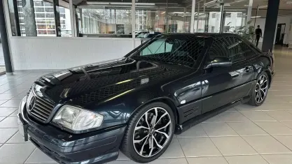Gebraucht Mercedes SL320 224 PS (164 kW) 1999 Schwarz Cabrio