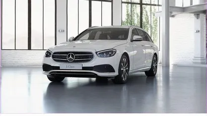 Gebraucht Mercedes E300 Avantgarde 306 PS (225 kW) 2022 Unilack polarweiß Kombi