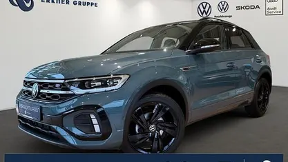 Petroleum blue metallic Gebraucht 2024 VW T-Roc R-line SUV | 29.970 € (Fairer Preis)