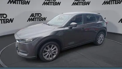 Gebraucht Mazda CX-5 Ad'Vantage 184 PS (135 kW) 2021 Machine gray metallic (metallic) SUV
