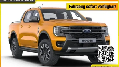 Cyber orange metallic Neu 2025 Ford Ranger Wildtrack Abholung | 57.777 € (Guter Preis)