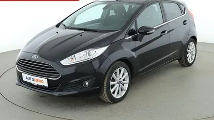 Gebraucht Ford Fiesta Titanium 101 PS (74 kW) 2016 Schwarz Kleinwagen