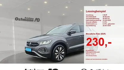 Gebraucht VW T-Roc Goal 116 PS (85 kW) 2025 Indiumgrau metallic SUV