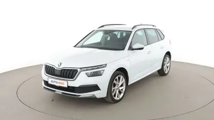 Gebraucht Skoda Kamiq Clever 110 PS (80 kW) 2021 Weiß SUV