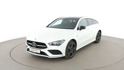 Gebraucht Mercedes CLA250e Shooting Brake AMG line 102 PS (75 kW) 2020 Weiß Kombi