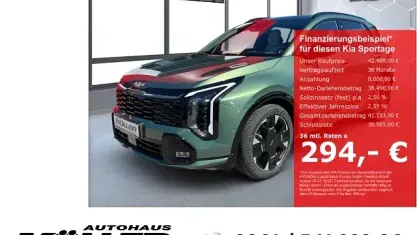 Neu Kia Sportage GT-Line 179 PS (131 kW) 2026 Grün SUV