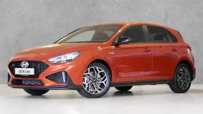 Neu Hyundai i30 N Line 150 PS (110 kW) 2026 Jupiter orange Limousine
