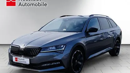Gebraucht Skoda Superb SportLine 200 PS (147 kW) 2023 Grau Kombi