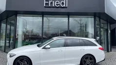 Weiß Gebraucht 2023 Mercedes C180 AMG Limousine | 32.450 € (Fairer Preis)