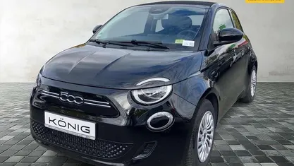 Onyx schwarz Gebraucht 2023 Fiat 500e Cabrio | 19.998 € (Superpreis)