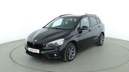 Gebraucht BMW 216 Active Tourer Advantage 102 PS (75 kW) 2016 Schwarz Van / Kleinbus