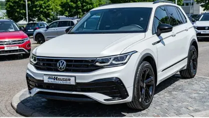 Gebraucht VW Tiguan R-line 150 PS (110 kW) 2023 Weiss SUV