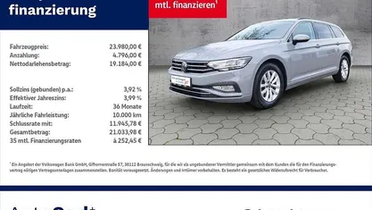 Mondsteingrau Gebraucht 2022 VW Passat Business Kombi | 23.980 € (Fairer Preis)